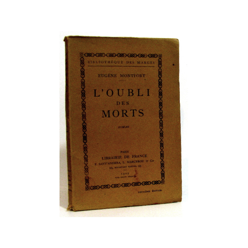 L'oubli des morts