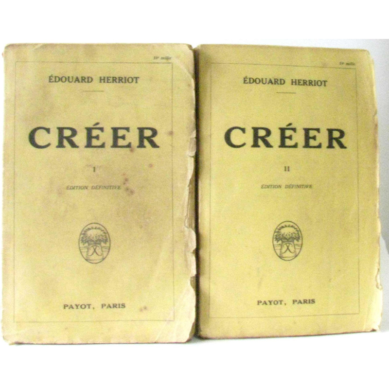 Créer (en deux volumes)