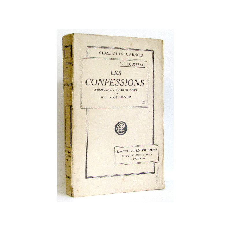 Les confessions tome second