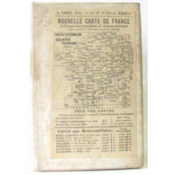 Cartes Taride pour cyclistes et automobilistes Midi De la France...