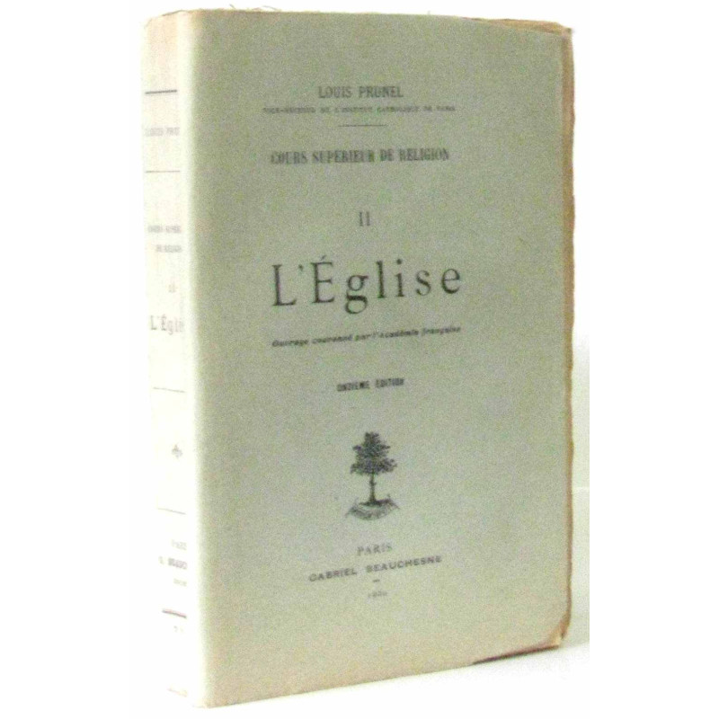 Cours supérieur de religion II l'Eglise