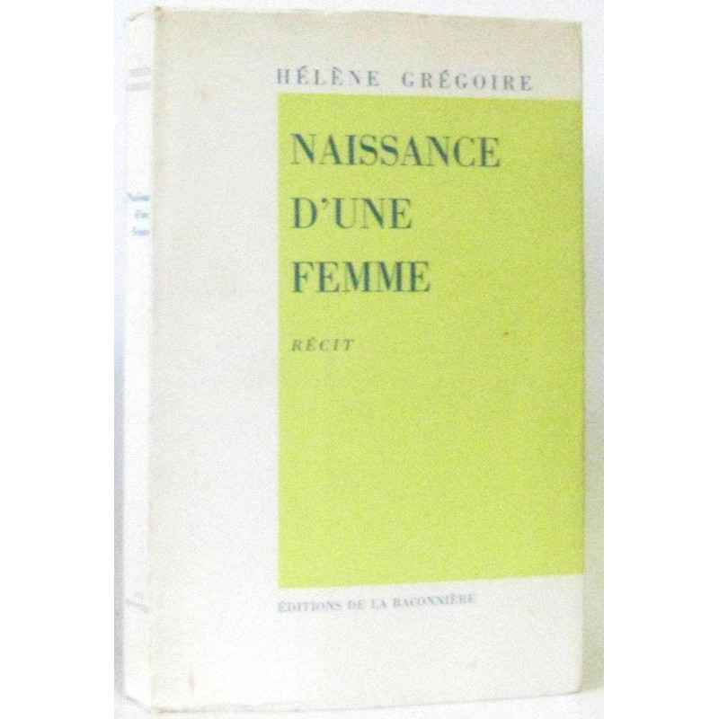 Naissance d une femme
