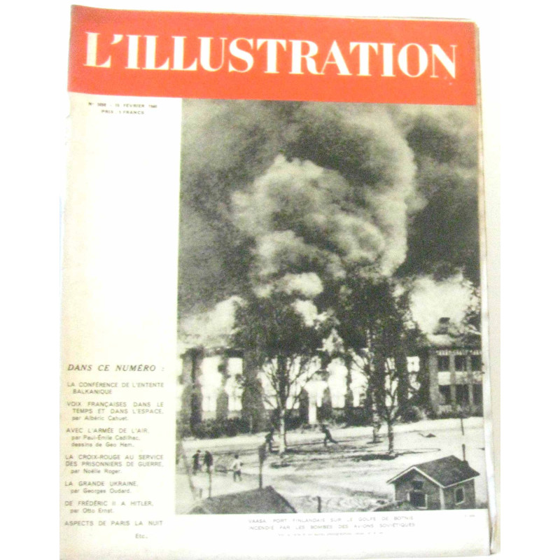 L'illustration n°5058 10 février 1940 (journal hebdomadaire...