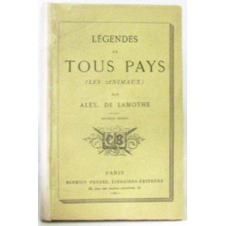 Legendes de tous pays les animaux