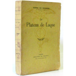 Le plateau de laque