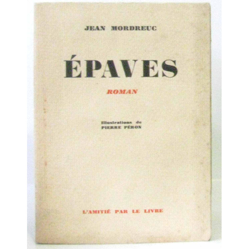 Epaves - roman