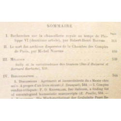 Biblitohèque de l'école des chartes revue d'érudition CXXIII...