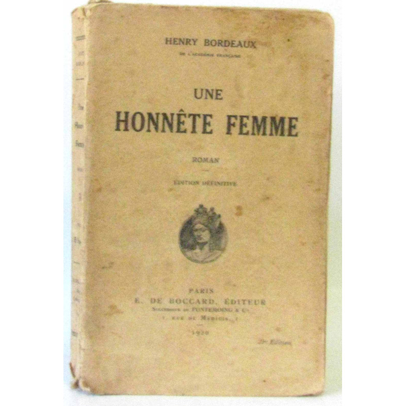 Une honnête femme