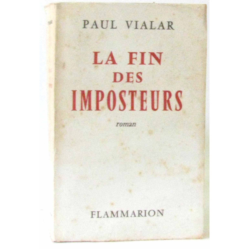 La fin des imposteurs