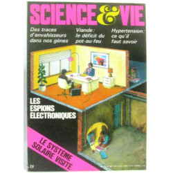 Science et vie n°740 les espions électroniques viande: le déficit...