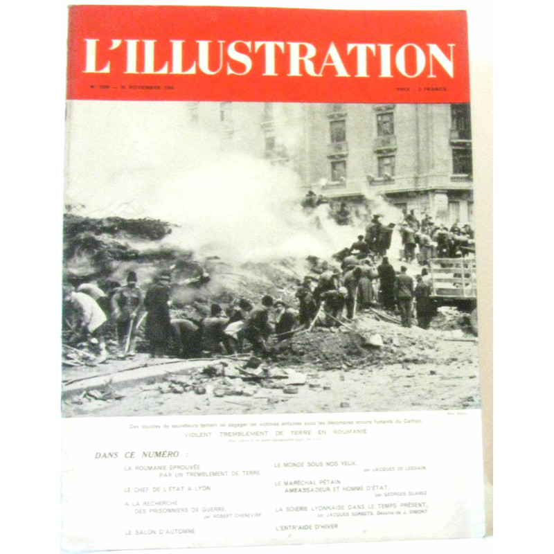 L'illustration n°5099 30 novembre1940 (journal hebdomadaire...