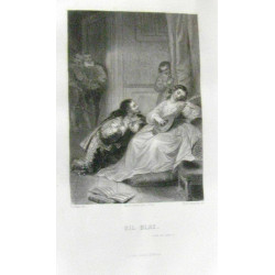 Oeuvres de Lesage Gil Blas Guzman D'alfarache Théâtre précédées...