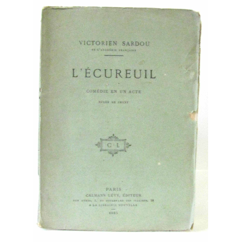 L'écureuil comédie en un acte mélée de chant