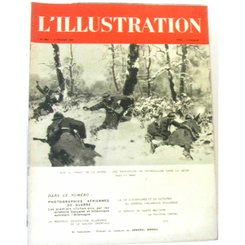 L'illustration n°5057 3 Février 1940 (journal hebdomadaire...