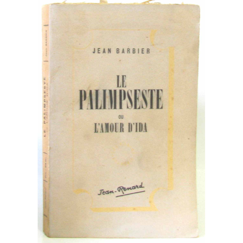 Le palimpseste ou l'amour d'Ida