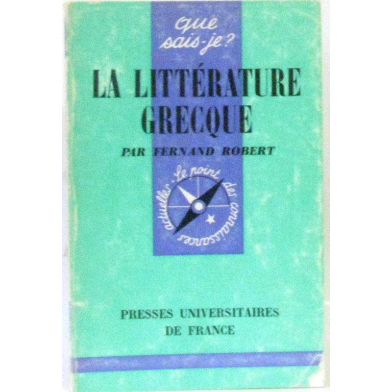 La littérature grecque
