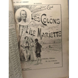 Les colons de l'île Mariette (illustration de Maîtrejean)