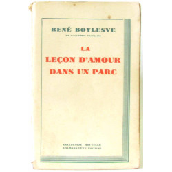 La lecon d'amour dans un parc