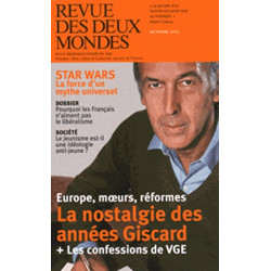 Revue des deux Mondes Octobre 2015 Star Wars. La nostagie des...