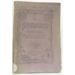 Le naturaliste canadien Vol XIV Janvier 1883 n°157