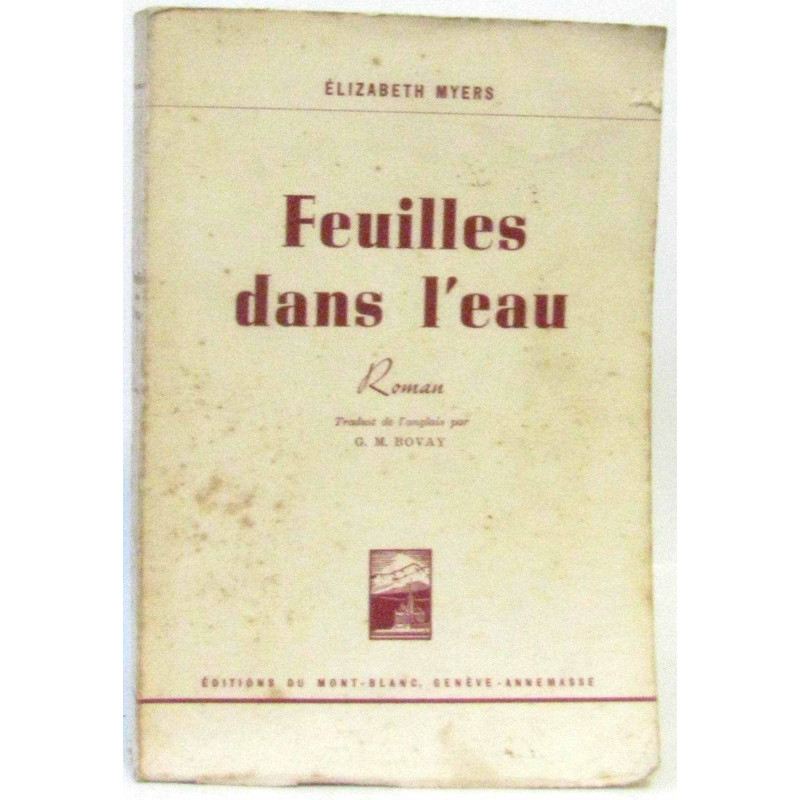 Feuilles Dans L'eau