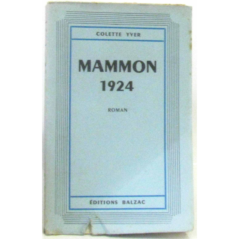 Mammon 1924