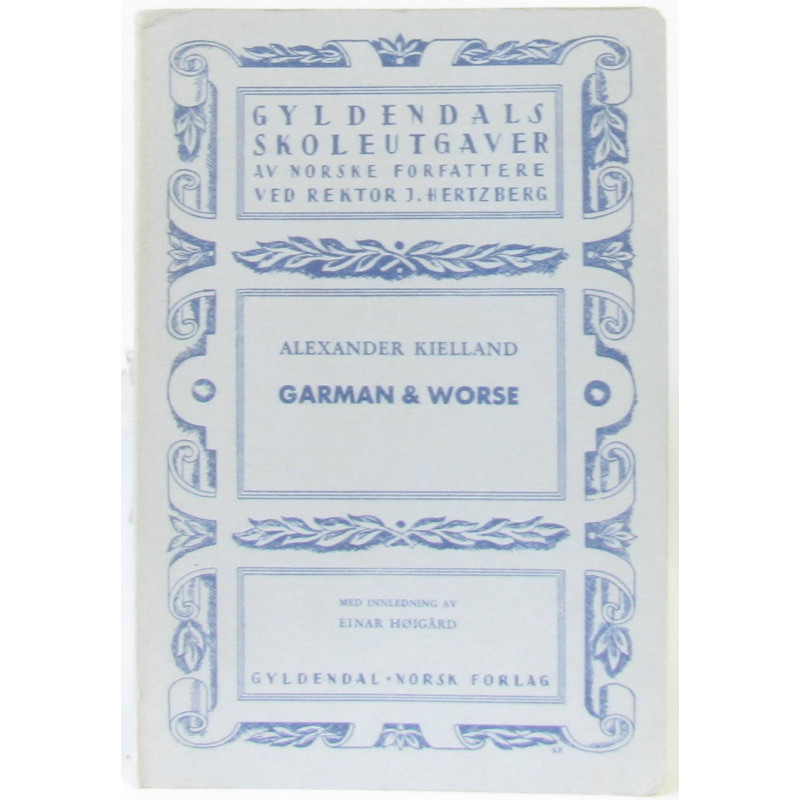 Garman et Worse