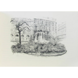 Promenade à Dijon carnet d'artistes de Annie Thierry