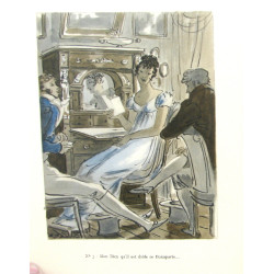 Napoléon et l'amour. dessin de Bénito