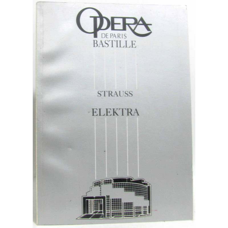 Elecktra - à opéra national de Paris - Opéra Bastille