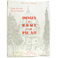 Images de rome et de Pie Xii