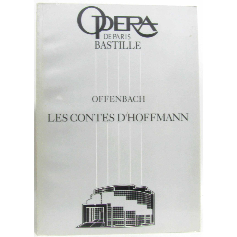 Les Contes d'Hoffmann. Opéra National de Paris Opéra Bastille....