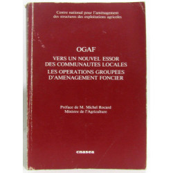 OGAF vers un nouvel essor des communautés locales les opérations...