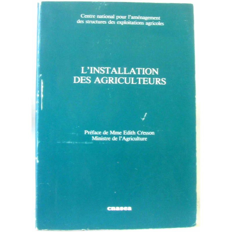 L'installation des agriculteurs
