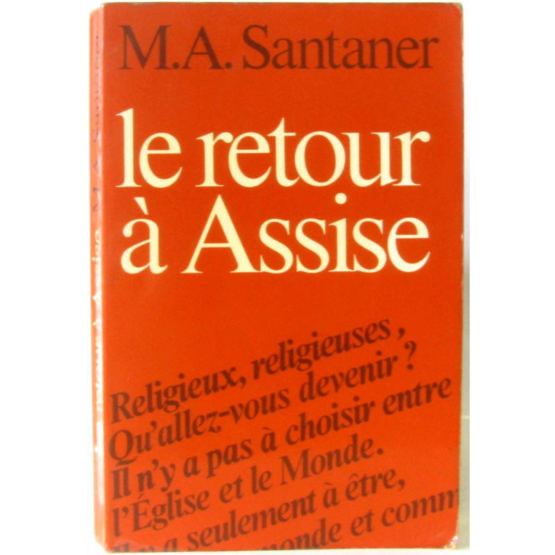 Le retour à Assise