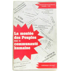 La montée des peuples dans la communauté humaine