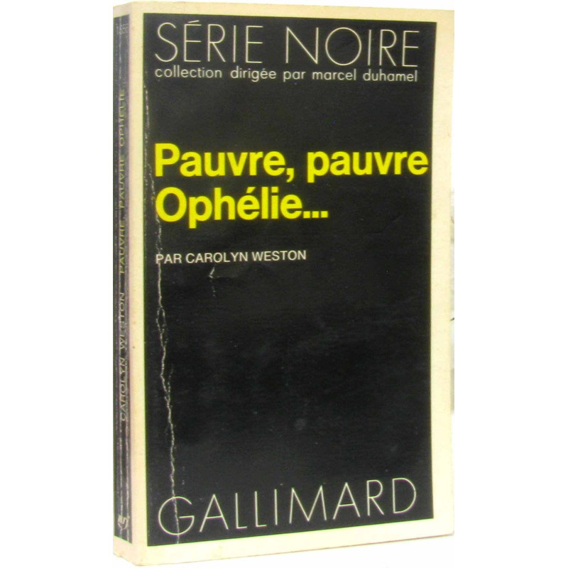 Pauvre pauvre Ophélie