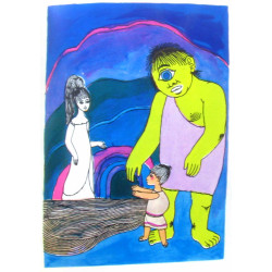 Pierrot dans l'olympe (illustrations de Raymond Busillet)