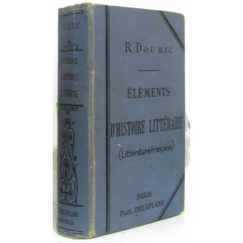 Éléments d'histoire littéraire