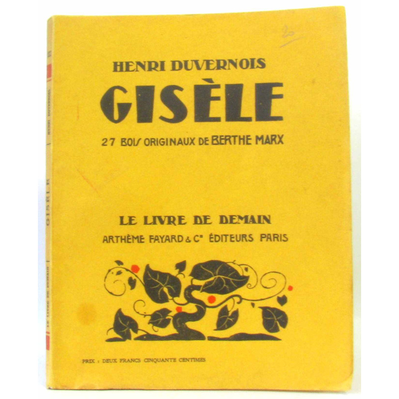 Gisèle 27 bois originaux de Berthe Marx