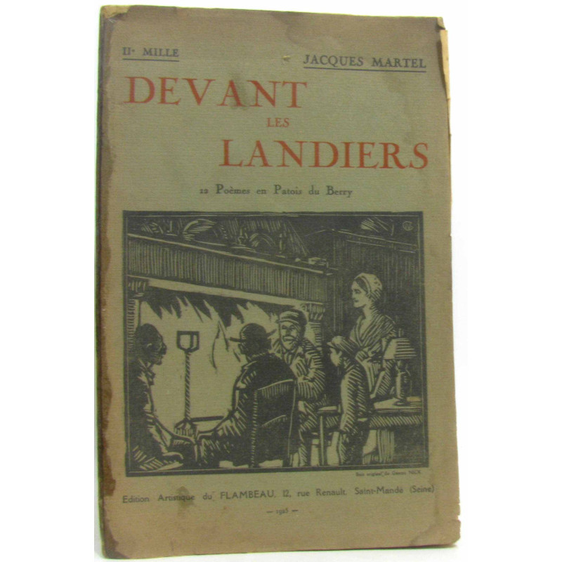 DEVANT LES LANDIERS 12 poèmes en patois du Berry