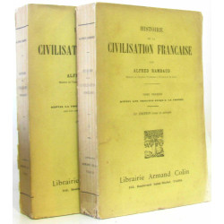 Histoire de la civilisation française tome premier et second (T1:...