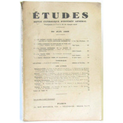 Études revue catholique d'intérêt général - 20 juin 1932 (du...