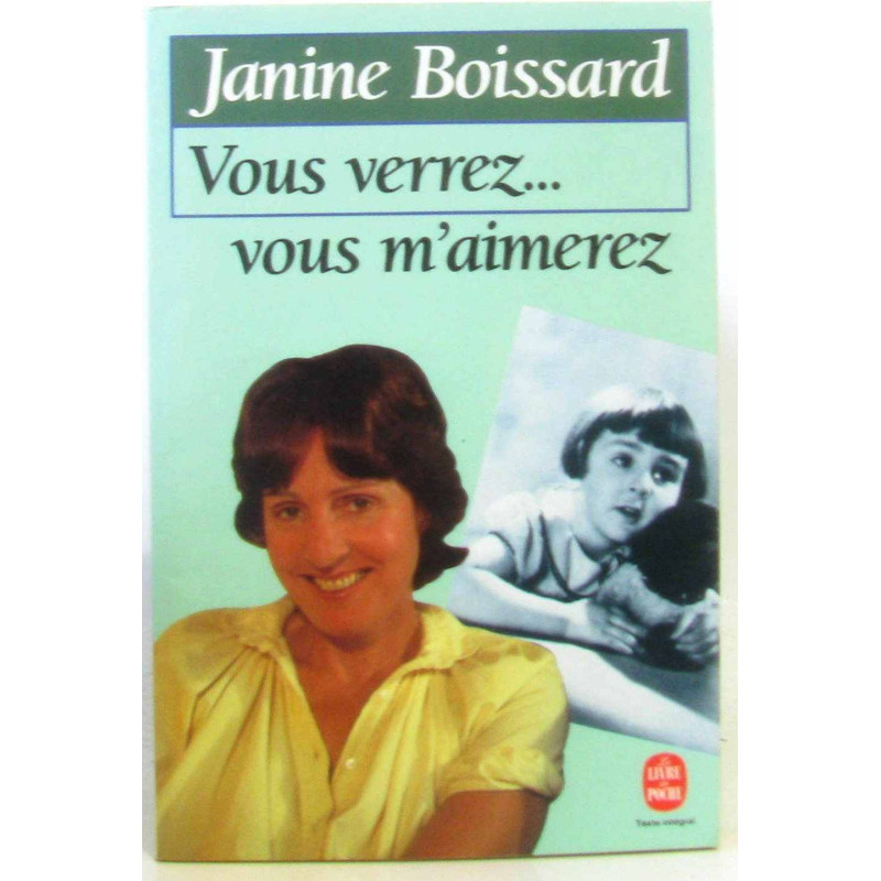 Vous verrez vous m'aimerez