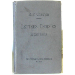 Lettres choisies du XVIIe siècle