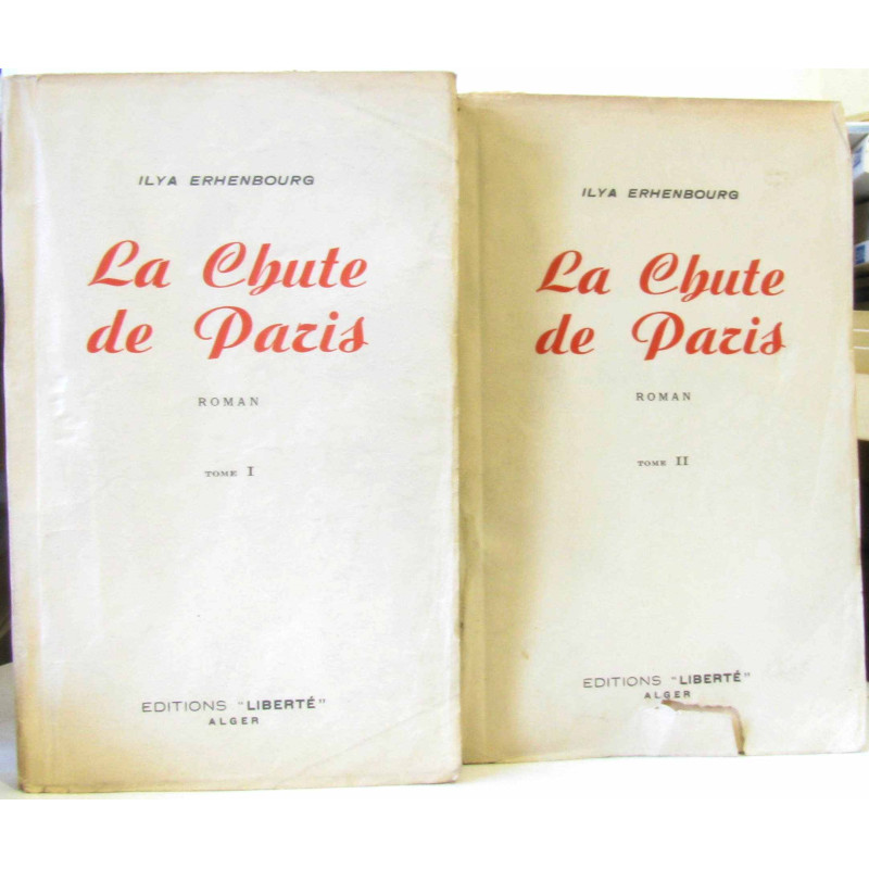 La chute de paris tome 1 et 2