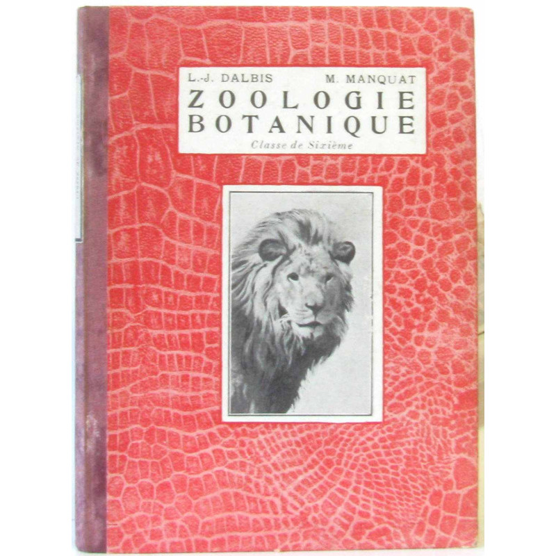 Zoologie botanique - classe de sixième