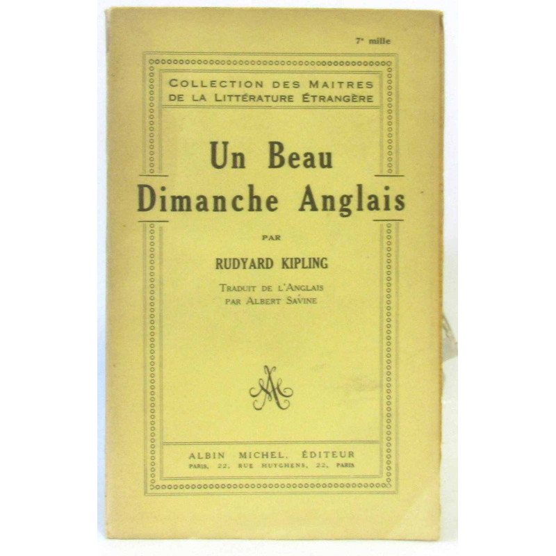 Un beau dimanche anglais