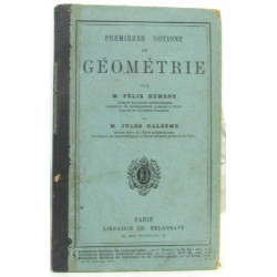 Premières notions de Géométrie