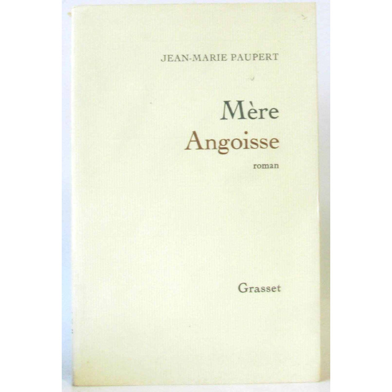 Mère angoisse